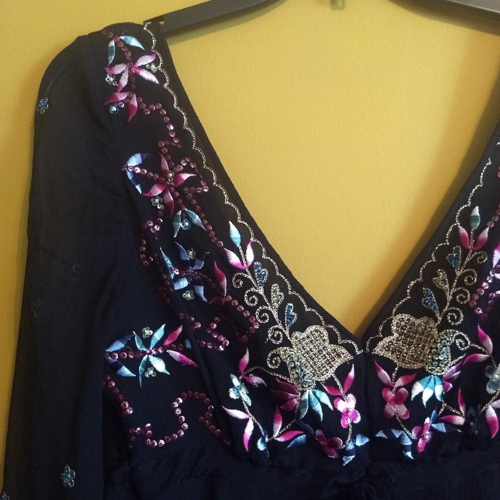 MONSOON DRESS SIZE 4 - Picture 4 of 13